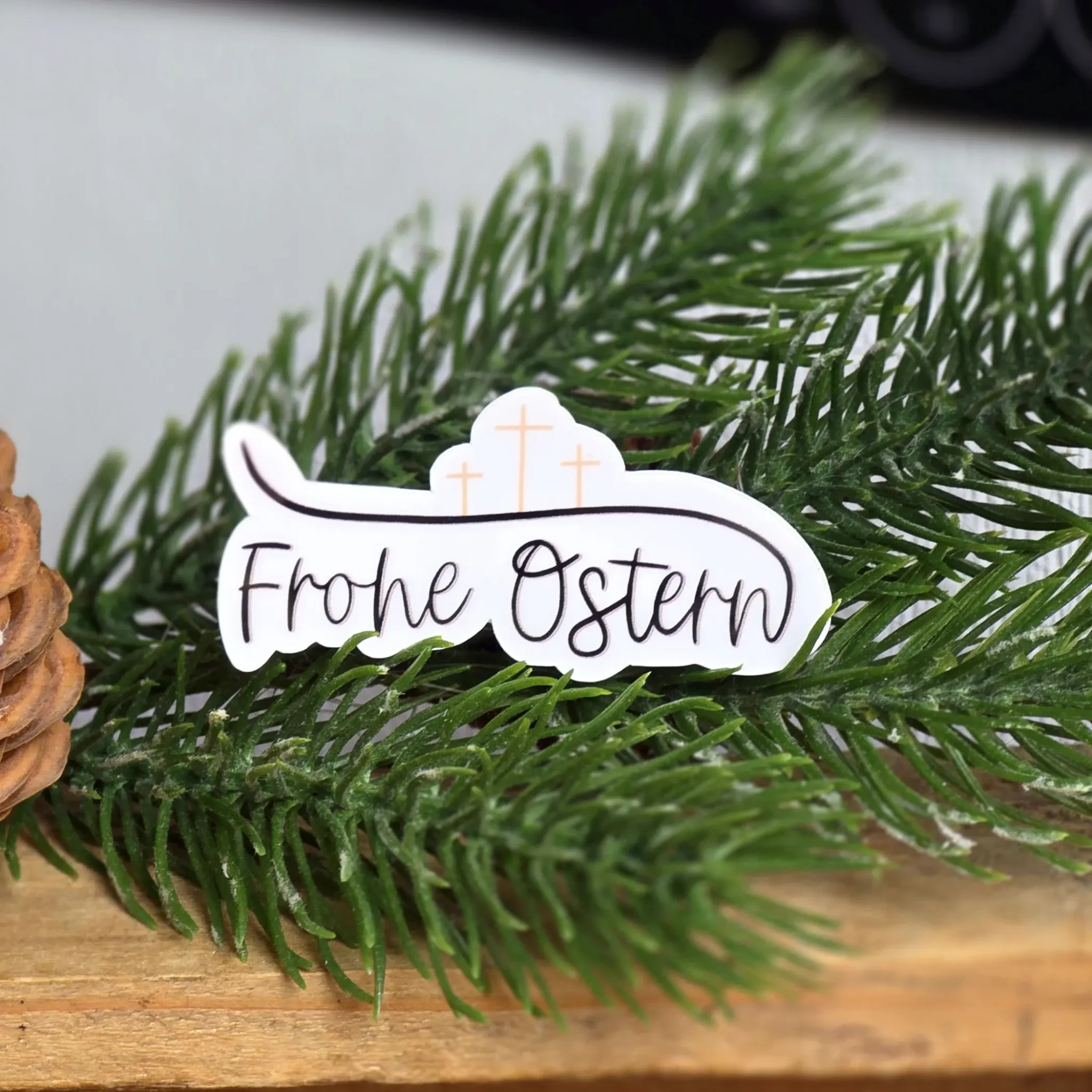 Sticker - Frohe Ostern Golgatha 1.jpg