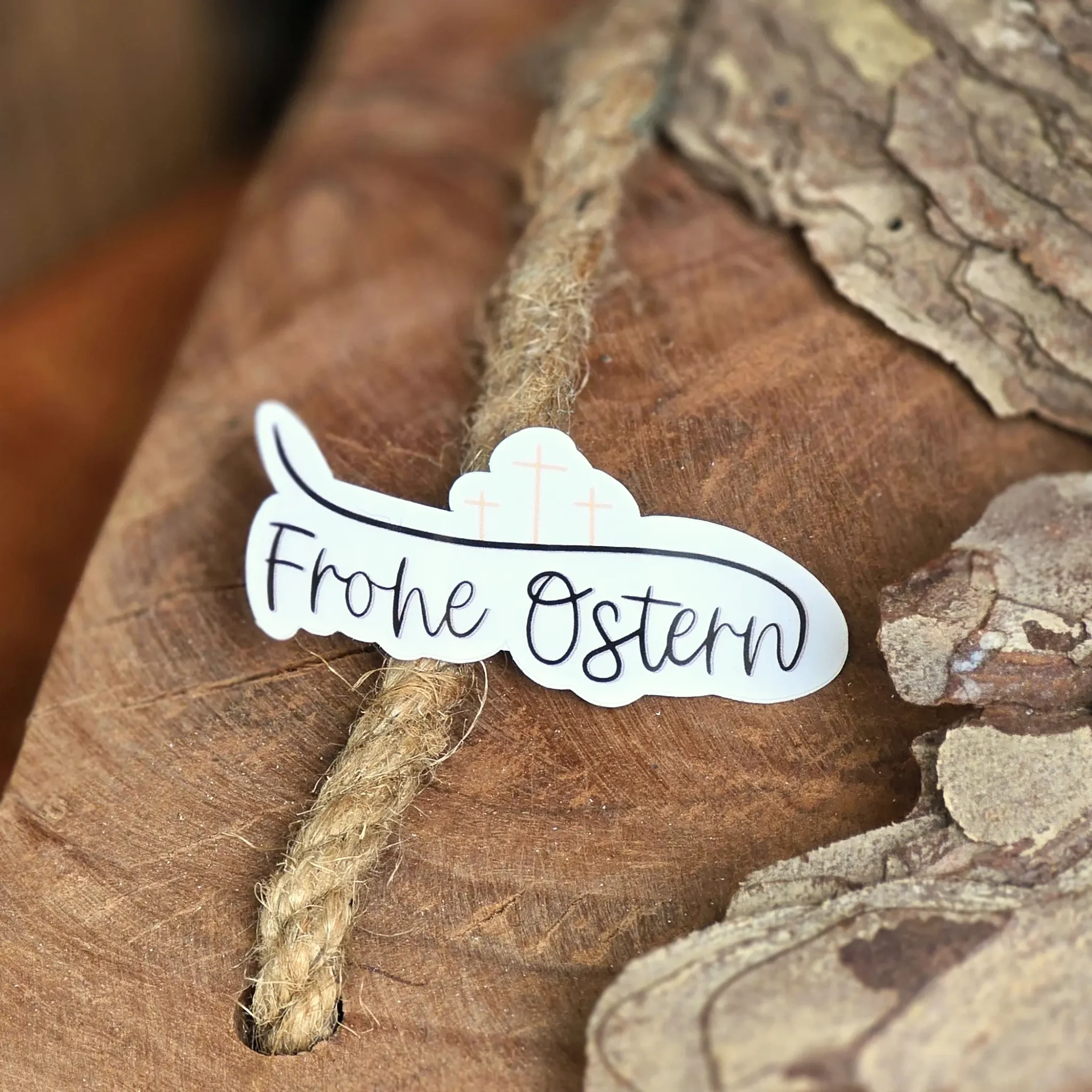 Sticker - Frohe Ostern Golgatha 14.jpg