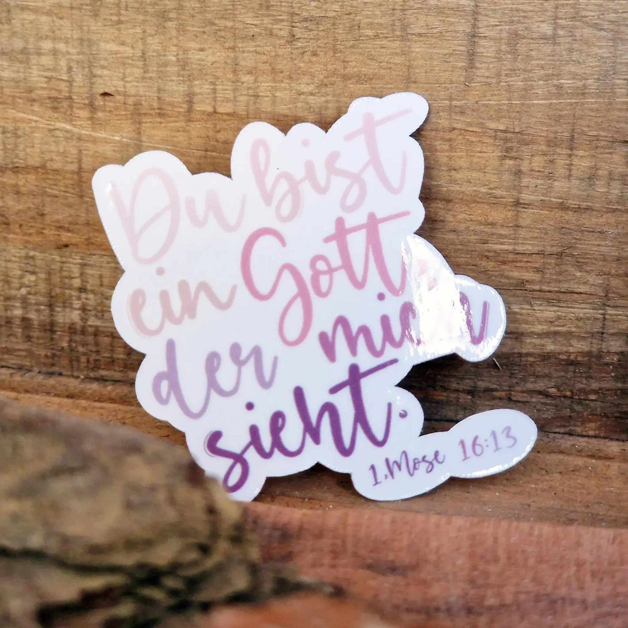 Sticker - Du bist ein Gott der mich sieht 14.jpg