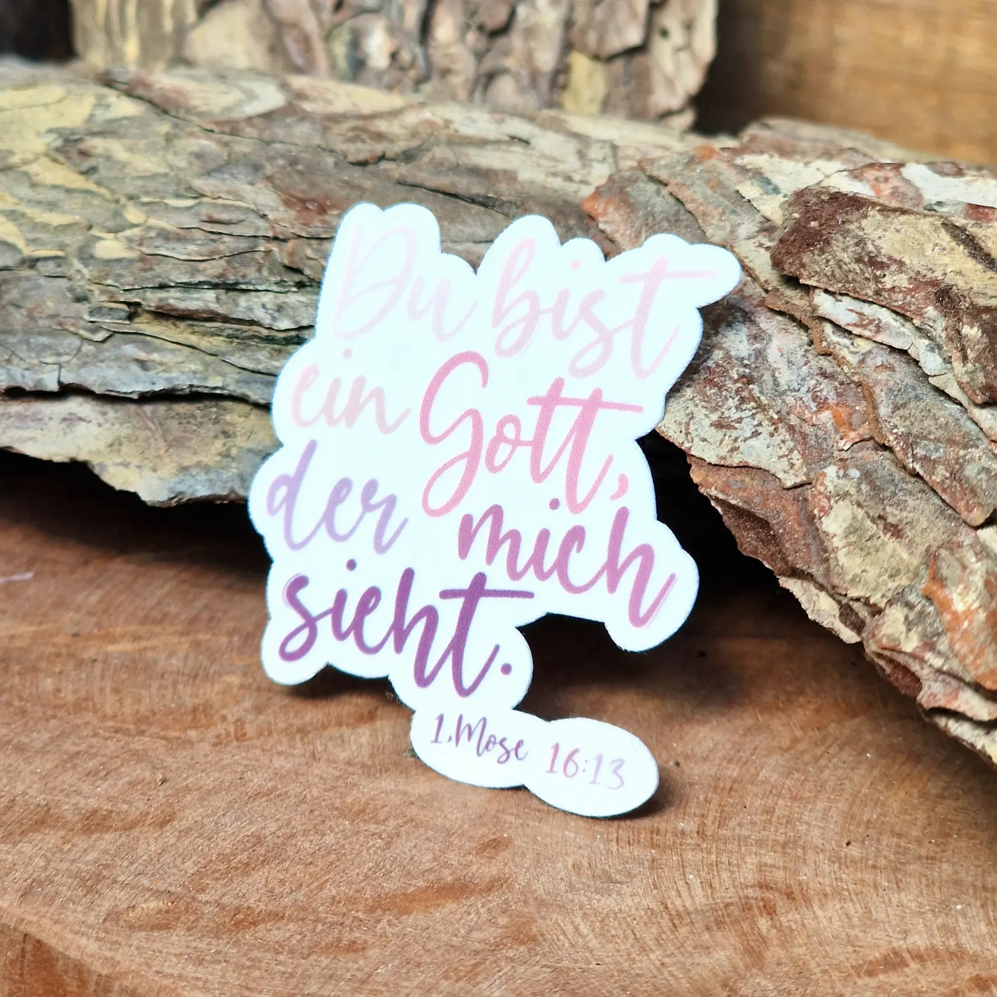 Sticker - Du bist ein Gott der mich sieht 8.jpg