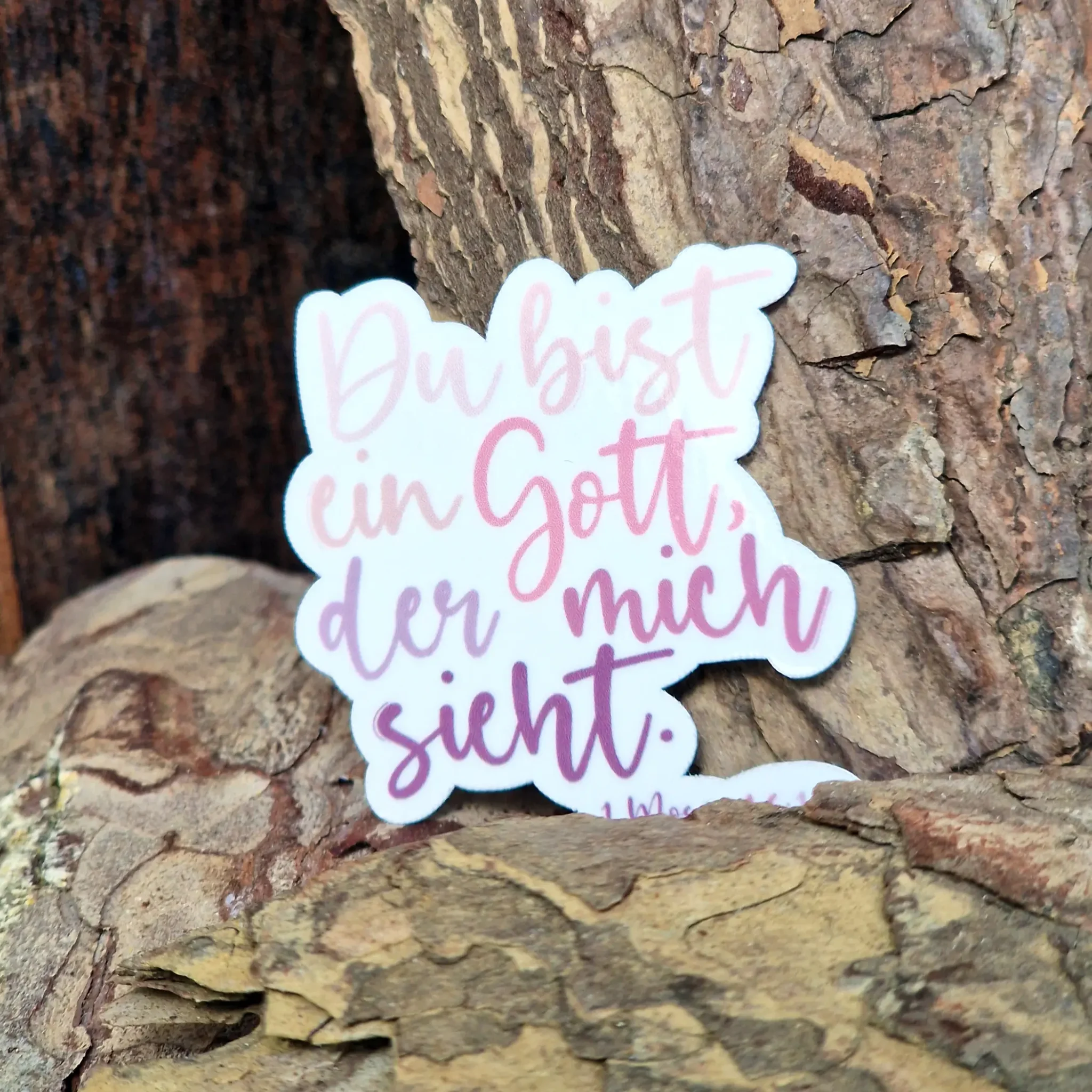 Sticker - Du bist ein Gott der mich sieht 9.jpg