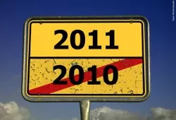 Jahreswelchsel: 2010 endet hier, 2011 beginnt! Auf ein frohes neues Jahr. (Quelle: gekreuzsiegt.de)