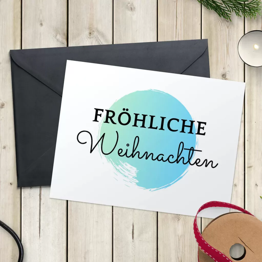 Weihnachtskarte - Fröhliche Weihnachten (6)