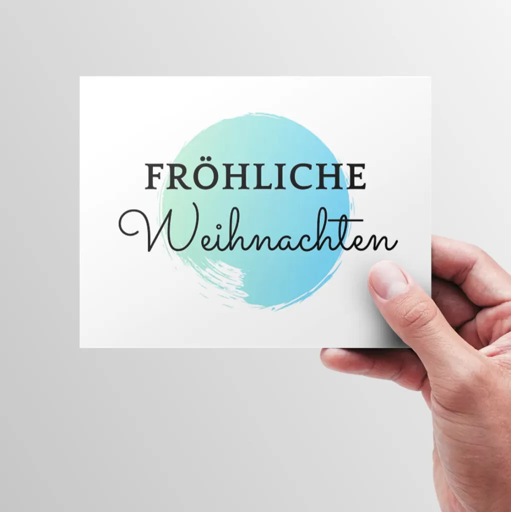 Weihnachtskarte - Fröhliche Weihnachten (8)