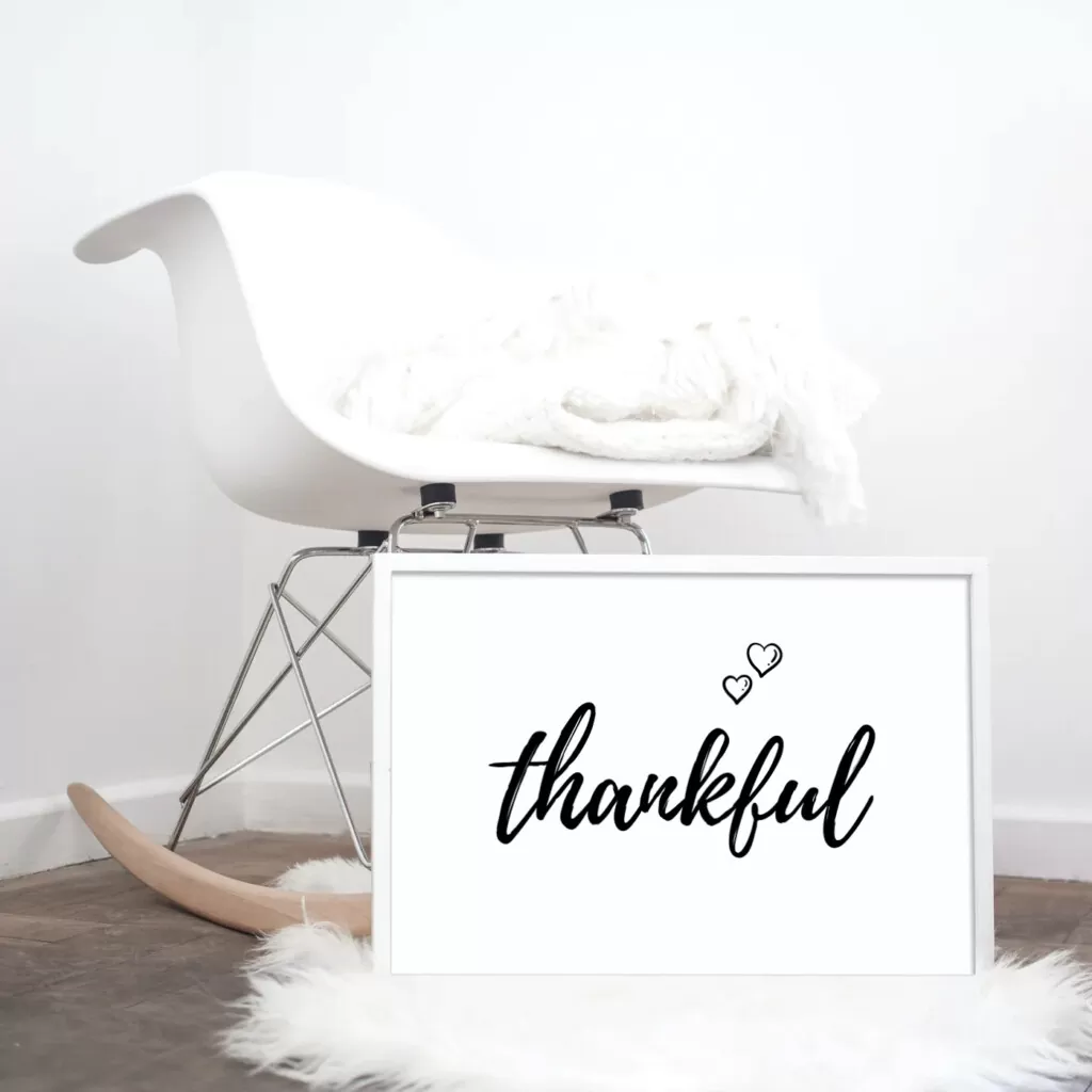 Poster - thankful
