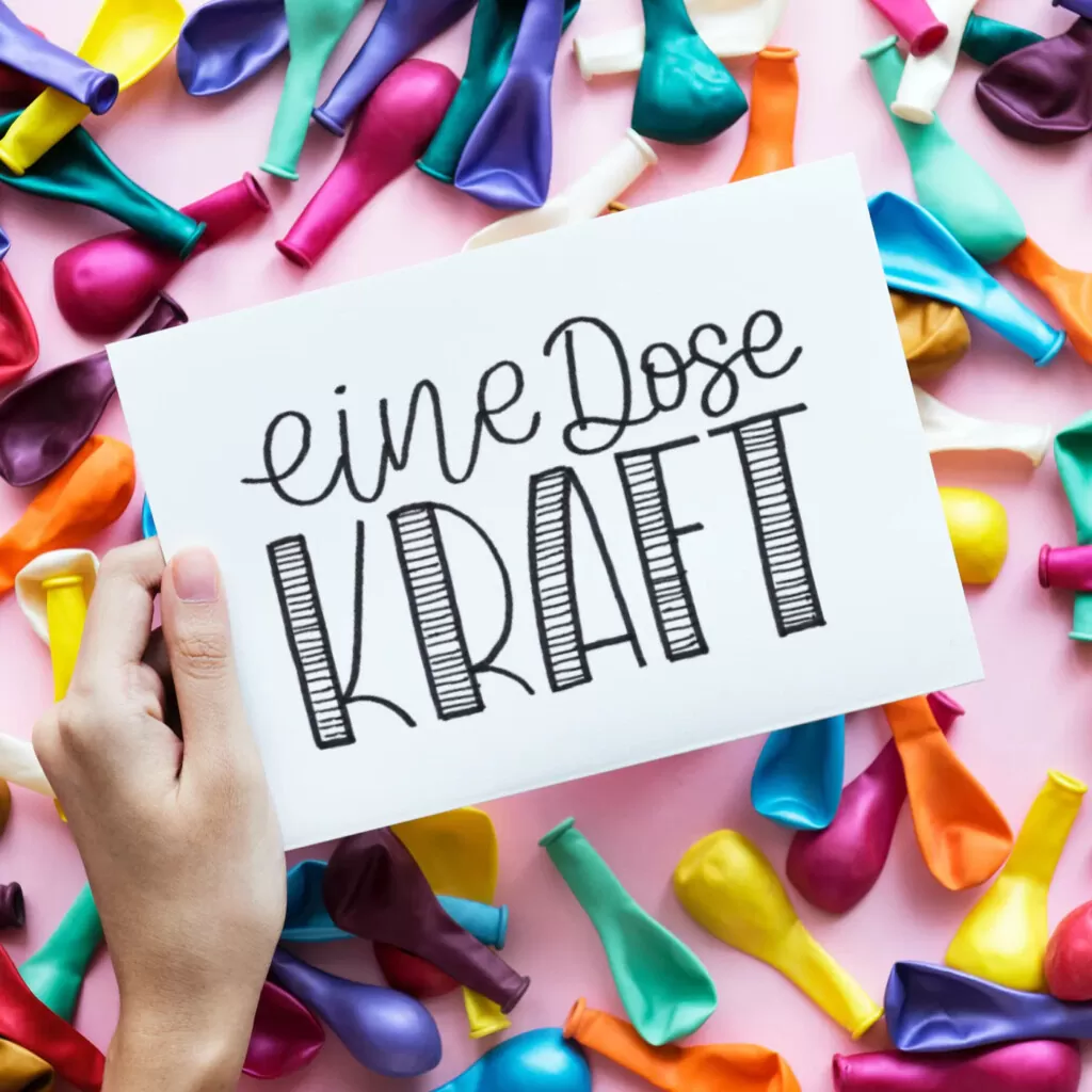 Postkarte - Marie - Eine Dose Kraft (1)