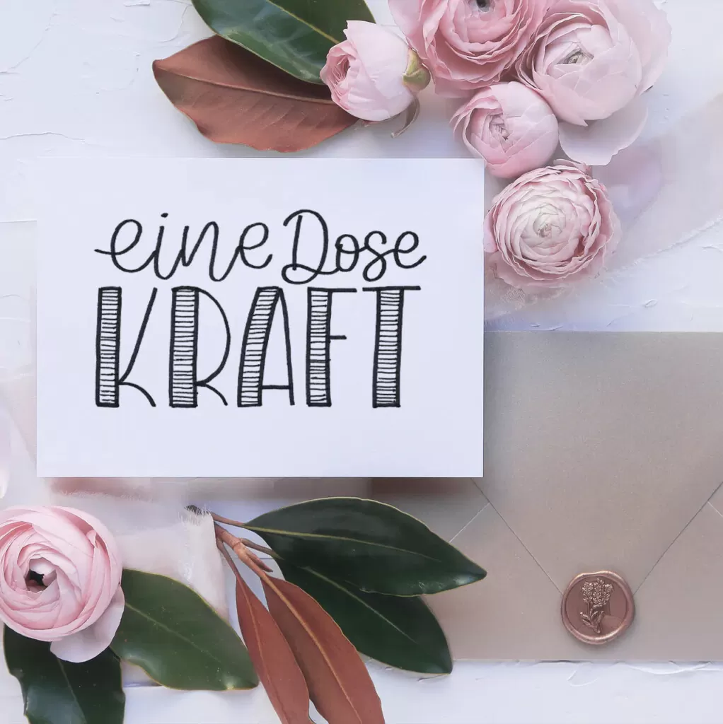 Postkarte - Marie - Eine Dose Kraft (3)