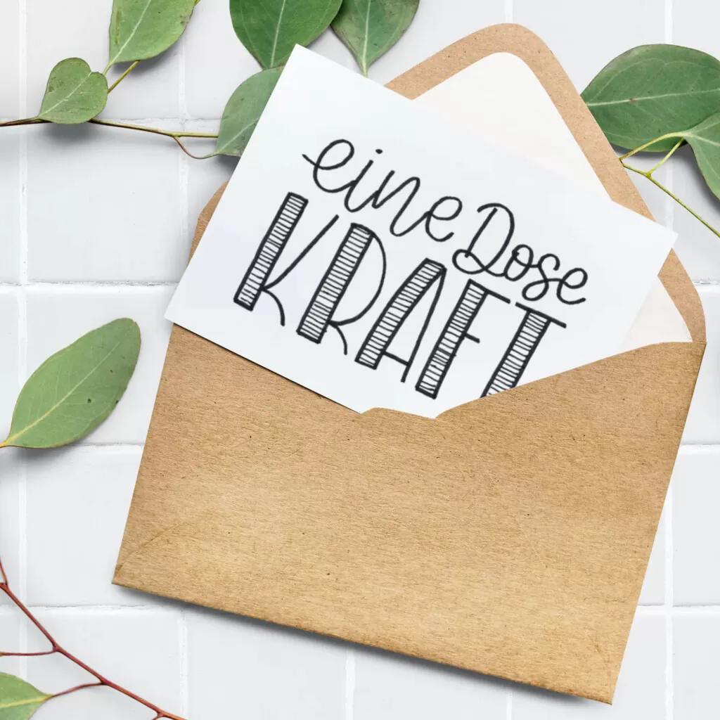 Postkarte - Marie - Eine Dose Kraft (4)