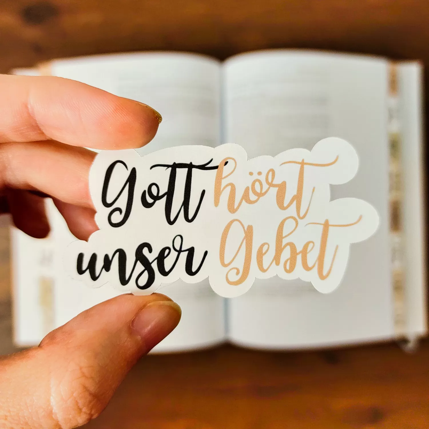Sticker - Gott hört unser Gebet (2)