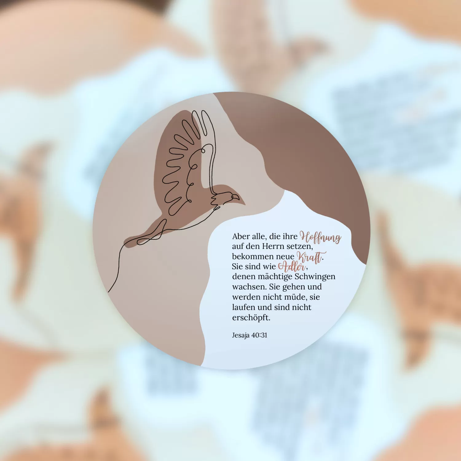 Sticker - Jesaja 40, 31 (1)