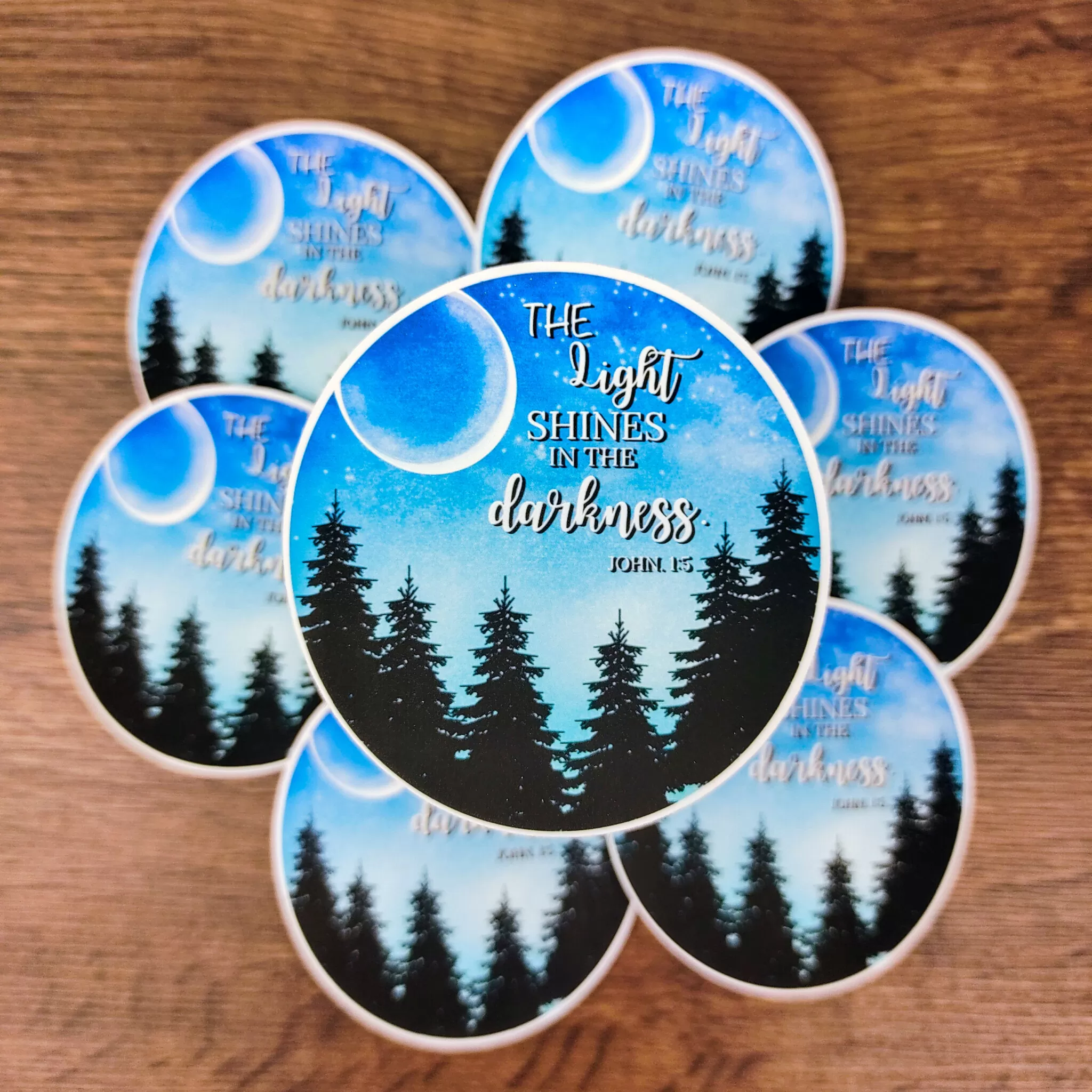 Sticker - Johannes 1, 5 (3)