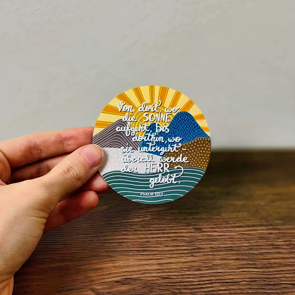 Sticker - Psalm 113, 3 (5)