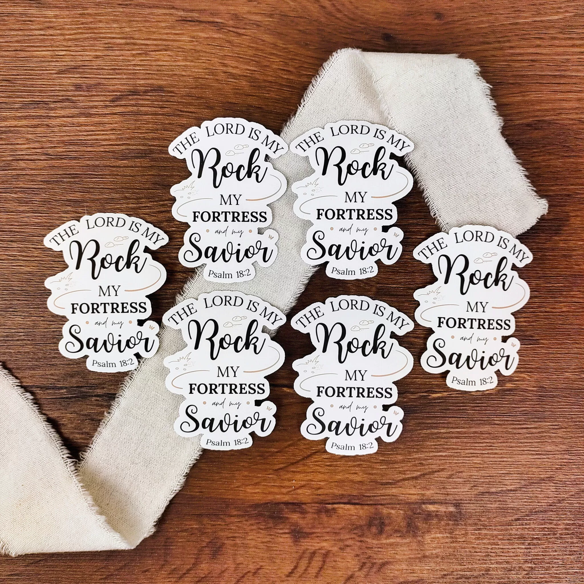 Sticker - Psalm 18, 2 (9)