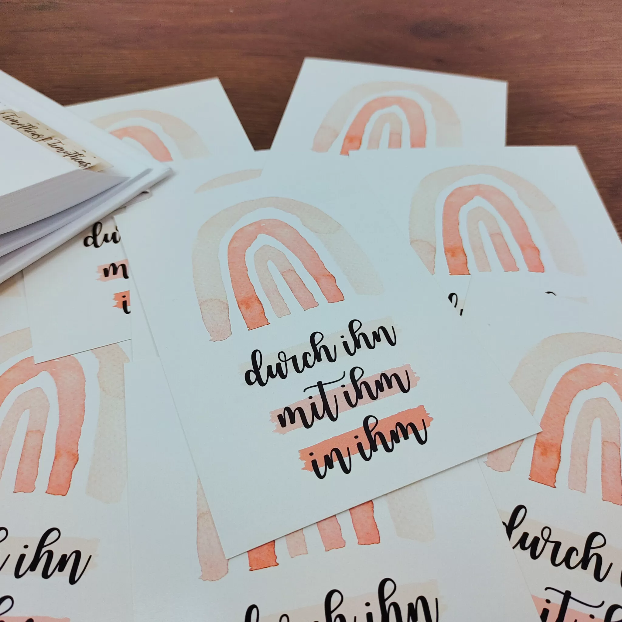 Postkarte - Durch ihn, mit ihm, in ihm (B-Ware) (2)