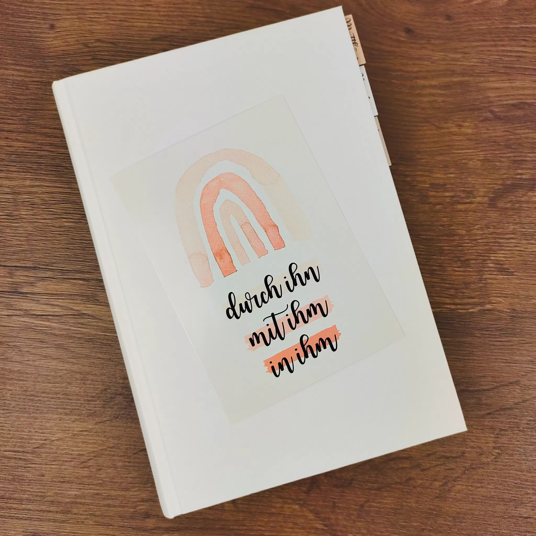 Postkarte - Durch ihn, mit ihm, in ihm (B-Ware) (4)