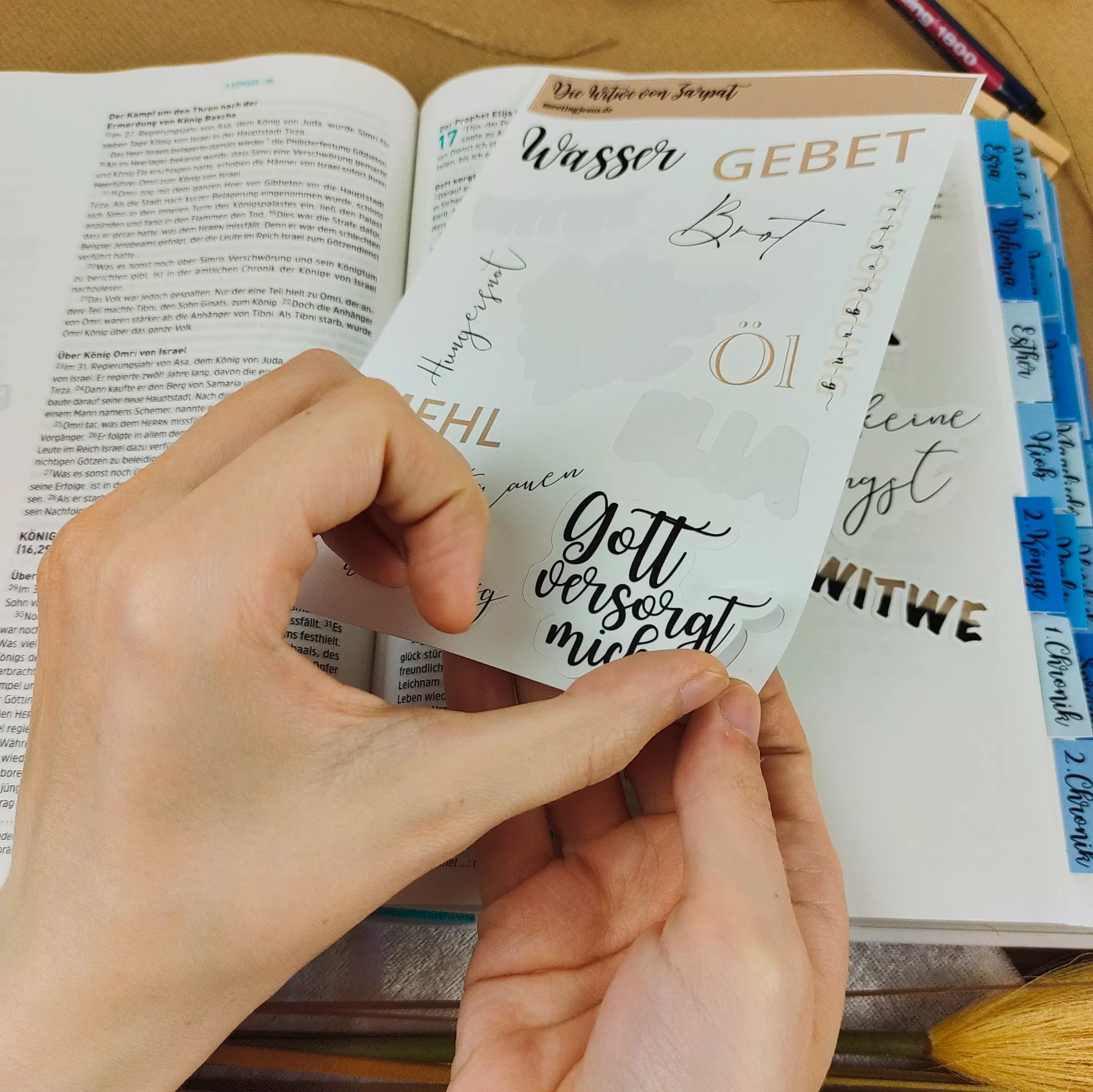 Set - Sticker - Die Witwe (3)