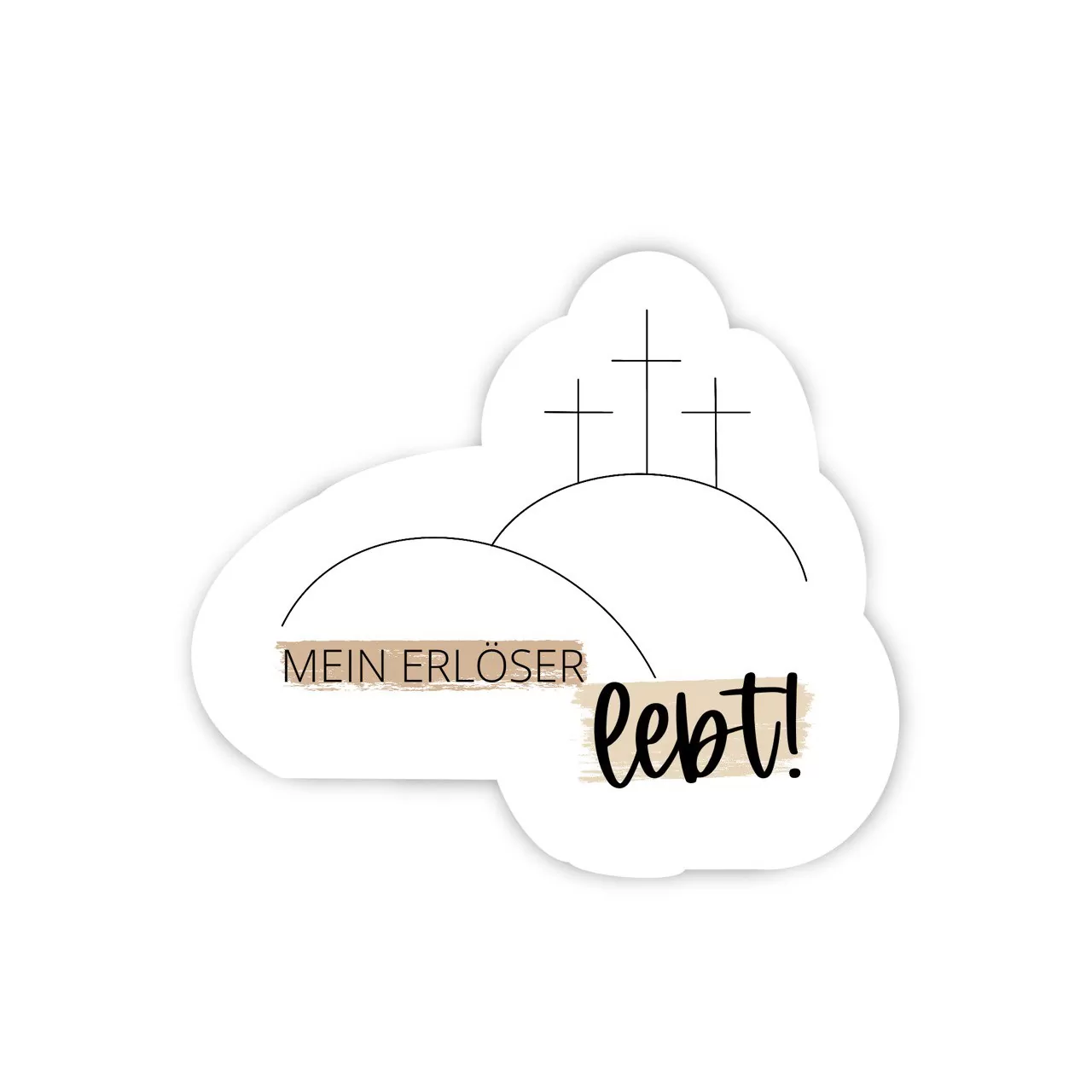 Sticker - Mein Erlöser Lebt (6)
