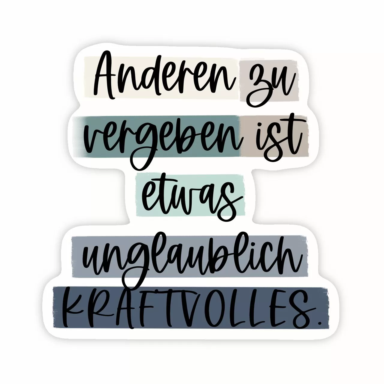 Anderen zu vergeben ist etwas unglaublich Kraftvolles