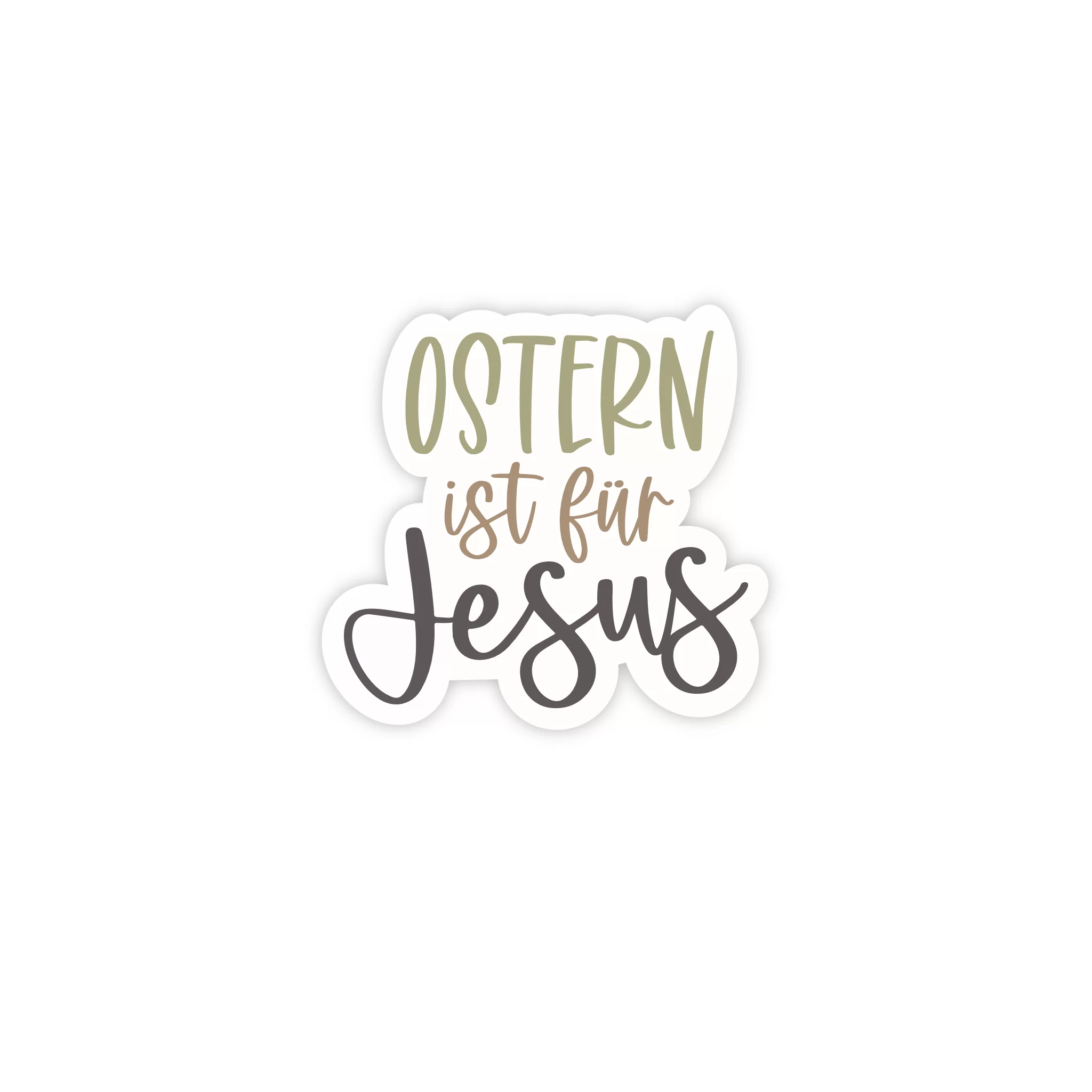 Sticker - Ostern ist für Jesus