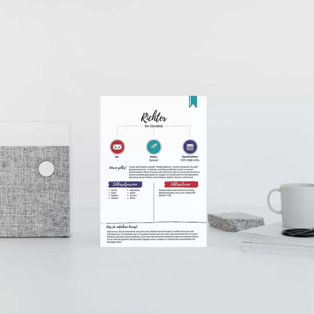 Biblestudy-Card - Richter 8